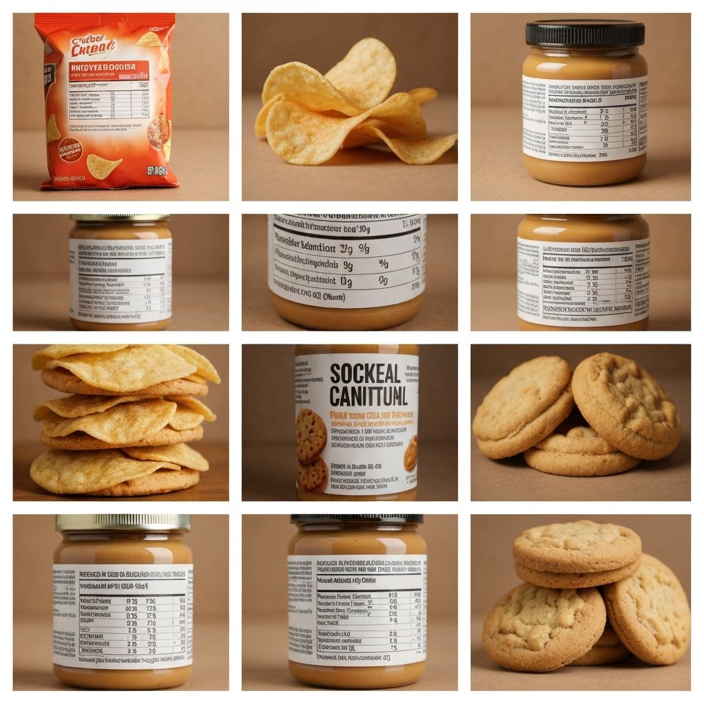 Nutrition labels and food packaging information